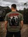 Військова футболка VETERAN &laquo;В пеклі був, а до раю ще рано&raquo; FT-004 фото 3