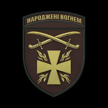 Шеврон 115 ОМБр, военный патч на липучке ШБ0020 фото
