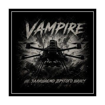 Шеврон Vampire Не залишаємо другого шансу патч на липучці ШШІ0005 фото